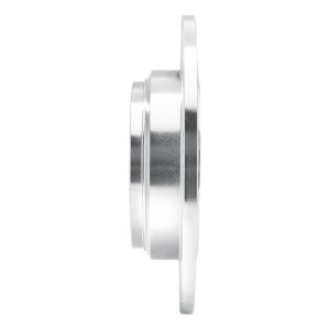 Acura RL Brake Rotor (1) - Rear Left - R1 Concepts - Drilled & Slotted - Silver - `02-`04